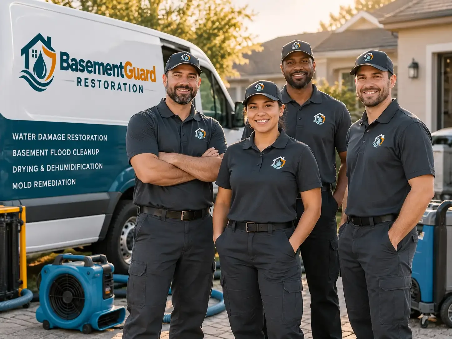 Basement Water Damage Restoration company in Scotia, CA